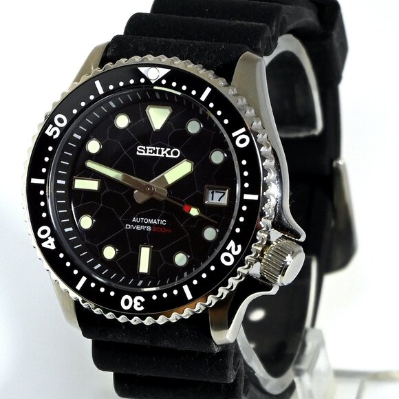 Custom Men’s 42mm SeikoMod NH35A Automatic Diver 20atm Sapphire Prospex style - Picture 5 of 6